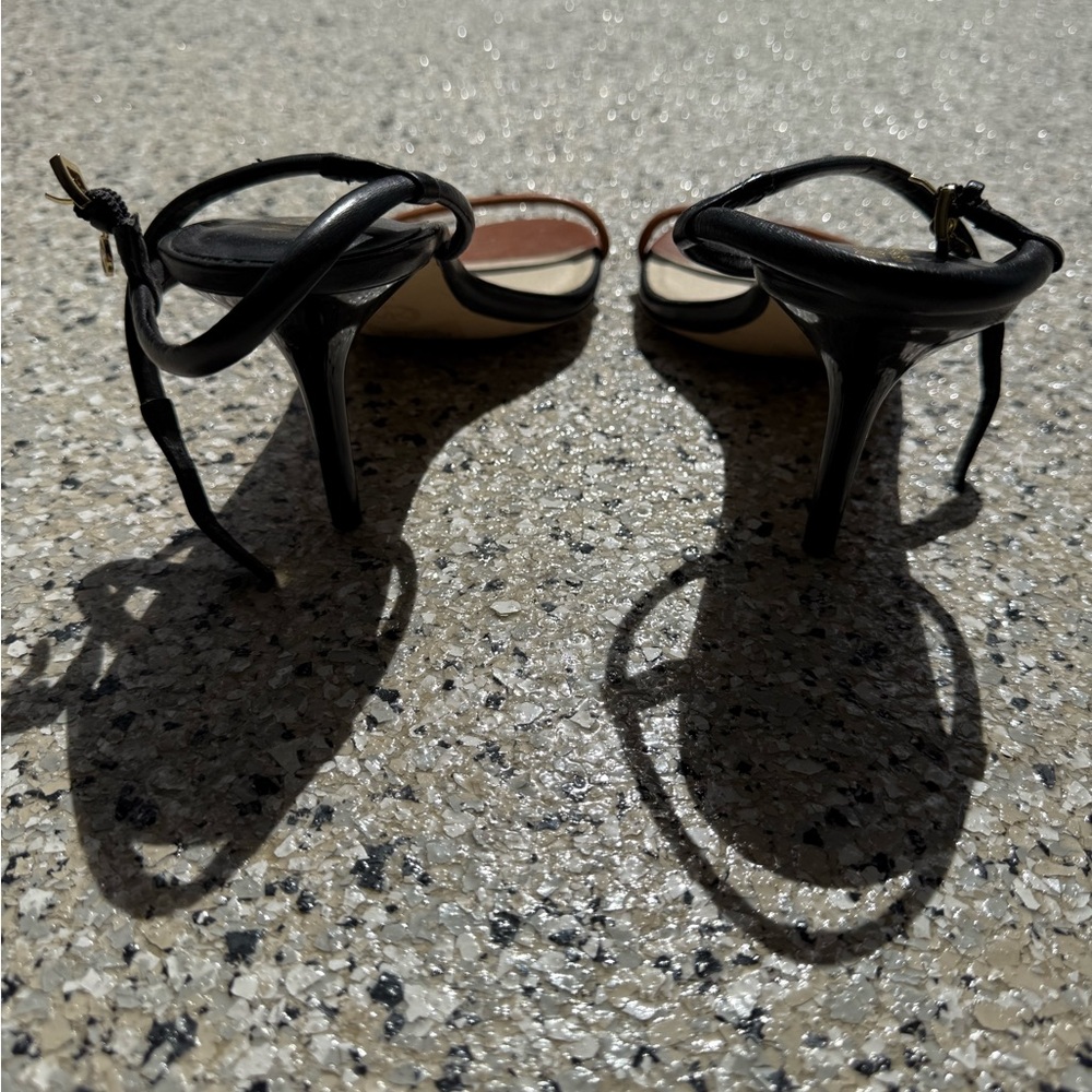 Michael Kors Black and Brown Women's Heels - Picture 3 of 4